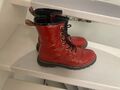 rote stiefel 40