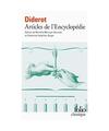 Articles de l'encyclopedie, Diderot, Denis