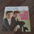 7" THE EVERLY BROTHERS  'Cathy's Clown'     WB Records von 1960  im Bildcover 