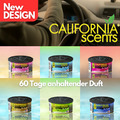 4X California Car Scents Auto Lufterfrischer/Duftdose Sorte wählbar (4 Stück)