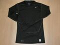 ORGINAL NIKE PRO COMBAT LAUF / TRAINING OBERTEIL XXL  (NEU) SCHWARZ