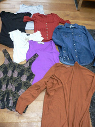  Damen Bekleidungspaket Kleiderpaket teils Marken Zero H&M, Gr. S  36 Top Jeans