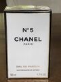 Chanel Nr. 5 Eau de Parfum 50 ml Vaporisateur Spray , Neu, Originalverpackung