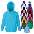 Fruit of the Loom - Kids Classic Hooded Sweat, Hoodie, Kapuzenpullover F421NK