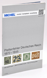 Michel Katalog Plattenfehler Deutsches Reich 1872 - 1945