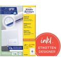 8.800 Avery Zweckform Etiketten 3657-200 Weiß 48,5 X 25,4 Mm (4004182249468)