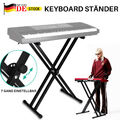 Keyboardständer Keyboardhalter Piano Keyboard Ständer Doppelstrebig Stativ Stand
