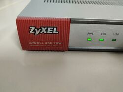 Zyxel ZyWALL USG-20W wireless Gigabit Router,Firewall,VPN,SSL,IPv6, IPSec
