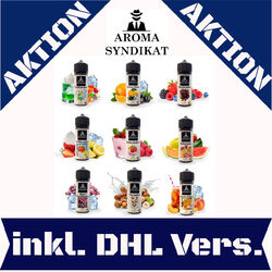 Aroma Syndikat Deluxe Longfill-Aroma 10ml f. 120ml Liquid ALLE SORTEN WOW