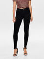 GEBRAUCHT/DEFEKT - ONLY Skinny-fit-Jeans mit Push-up-Effekt 693896 Schwarz L