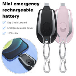Mini Portable External Type-C Power Bank Battery Mobile Phone Emergency Charger