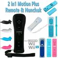 Für Original Nintendo Wii/U 2 in1 Remote Motion Plus Inside Controller & Nunchuk