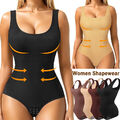 Damen Formwäsche Bodysuit Korsett Bauchweg BodyShaper Shapewear Ärmellos Mieder 