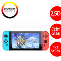 Panzerfolie Echt Glas Schutz Folie Passend Für Nintendo Switch 9H Hart Glas Neu