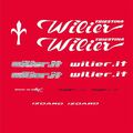 Wilier Triestina Izoard bicycle decals, Sticker N.1