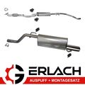 Auspuffanlage für Opel Corsa D 1.4 Auspuff 7553