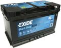 Exide EK800 AGM Autobatterie 12V 80Ah 800A EN Start Stop = Varta F21 Bosch Fiamm