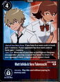 Digimon BT9-085 - Matt Ishida & Sora Takenouchi - Rare