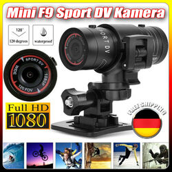 Full HD 1080P Mini F9 Sport DV Kamera Fahrrad Motorrad Helm Action DVR Video Cam