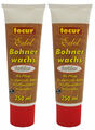 2x 250ml Edel Bohnerwachs farblos von tecur, Bodenwachs, Holzbodenpflege