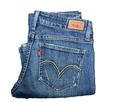 LEVI'S 524 TOO SUPERLOW  Bootcut Jeans Blau, Damen Gr.5 W27-W28 L30