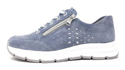 Semler Nicky Damenschuhe Schnürschuhe Sportive Sneaker low Grau Freizeit