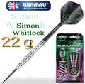 1681 WINMAU Steeldarts "SIMON WHITLOCK SILVER COLOUR", 22g