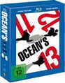 OCEAN'S 11 + 12 + 13 TRILOGIE (George Clooney, Brad Pitt) 3 Blu-ray Discs