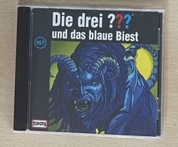 CD Die drei ??? Fragezeichen Folge 167 und das blaue Biest