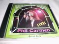  Phil Carmen -  Great hits - Live CD - OVP