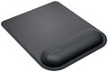 Kensington Mousepad with ErgoSoft Wrist Rest Support for Home Office, Black - Mo