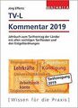 TV-L Kommentar 2019: Jahrbuch zum Tarifvertrag der Lände... | Buch | Zustand gut