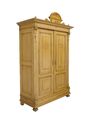 Kleiderschrank Dielenschrank  Gründerzeit um 1900 Weichholz B: 153 cm -11265-