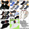 Herren Damen Sneaker Kurz Baumwollsocken Füßlinge Quarter Socken,Sneakersocken X