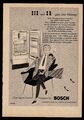 3w6974/ Alte Reklame von 1956 – BOSCH Kühlschränke – Zum eigenen Vorteil...