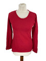 Shirt Sweatshirt Pullover Damen Größe S Rot Langarm Multiblu