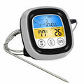 Remote Read LCD Digital Food Thermometer Meat Probe Kitchen Cooking BBQ Turkey