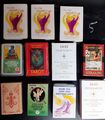 Karten-Set (11 St.) Wahrsagen, Engel, Tarot älter, aber noch sehr gut erhalten