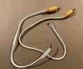 2 Bose Lifestyle + Acoustimass Cinch Stecker mit Kabel selbst konfektionieren