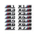 Original BMW Emblem M1 2 3 4 5 6 8 X3 X5 X6 Competition Schriftzug Schwarz Logo