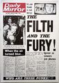 Punk-Poster Sexpistols The Dreck and the Fury 1976 Anarchie in der britischen Zeit