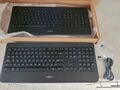 2 Stück Logitech K800 Wireless & Iluminated Keyboard Deutsch Beide mit Macke