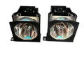 PANASONIC ET-LAD7700W Original Doppel Lampe für PT-D7700EK(U)+DW7000U