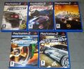 Need for Speed PS2 Bundle Underground 2 Most Wanted Carbonn Prostreet Undercover