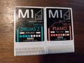 Korg M1 Card Piano + Card Drums 2 MSC-05 MSC-15 Made in Japan VINTAGE RARE