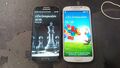 Samsung  Galaxy S4 GT-I9505 - 16GB - Black Mist (Vodafone) Smartphone (2er-Set)