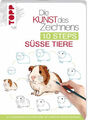 Die Kunst des Zeichnens 10 Steps - Süße Tiere|Justine Lecouffe|Broschiertes Buch