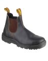 Blundstone 192 braunes Leder SBP Industriesicherheit Stahl Chelsea Stiefel & Zwischensohle