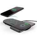 Hama DUAL QI Wireless Charger + Netzteil 2x Schnell Ladegerät Lader Ladestation