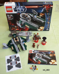 Lego® Star Wars 9494 Anakin's Jedi Interceptor/OVP/BA/alle Figuren/Sticker neu